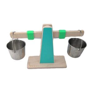 Lovevery Enthusiast Play Balance Beam Every Which Weigh Scale & Pails Stem Toy